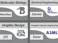 A few career experience participants, 2017 event