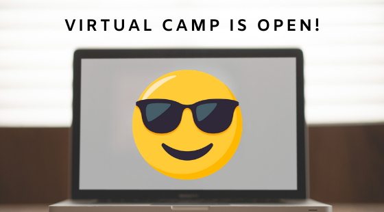 Registration is open for our 2020 Virtual Summer Camp