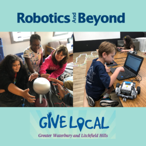 robot visits school